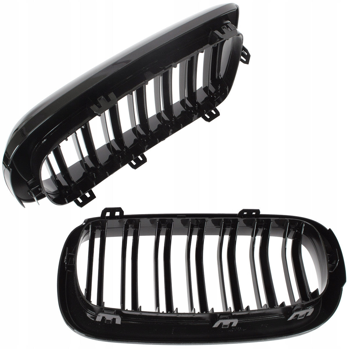 Grile duble BMW X5 X6 F15 F16 2013-2018 - Negru Lucios