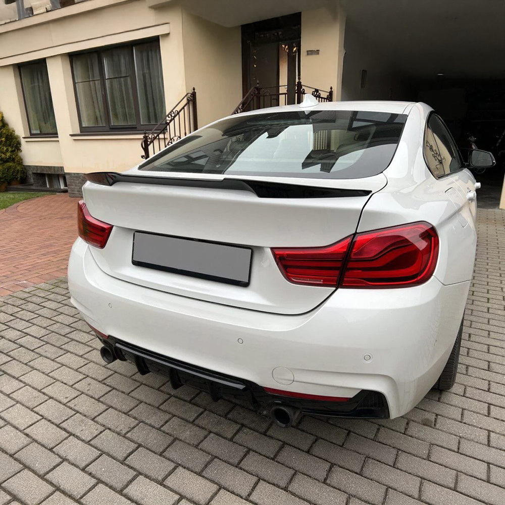Eleron Spoiler Portbagaj M Style BMW Seria 4 F36 Gran Coupe 2013-2021 - Negru Lucios