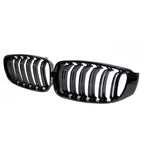 Grile Duble BMW Seria 3 F34 GT 2012-2020 - Negru Lucios