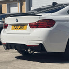Eleron Portbagaj M Style BMW Seria 4 F32 2013-2021 - Negru Lucios