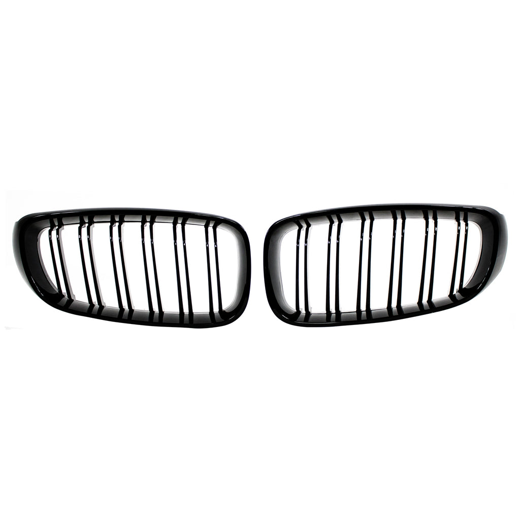Grile Duble BMW Seria 3 F34 GT 2012-2020 - Negru Lucios