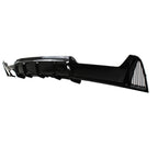 Difuzor Bara Spate AUTOUP M Performance, Evacuare Dubla Stanga, Negru Lucios, Pentru BMW Seria 4 F32 F33 F36 2013-2021