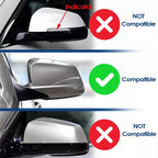 Capace Oglinzi BMW Seria 5 F10 F11 Pre-Facelift 2010-2013 - Negru lucios