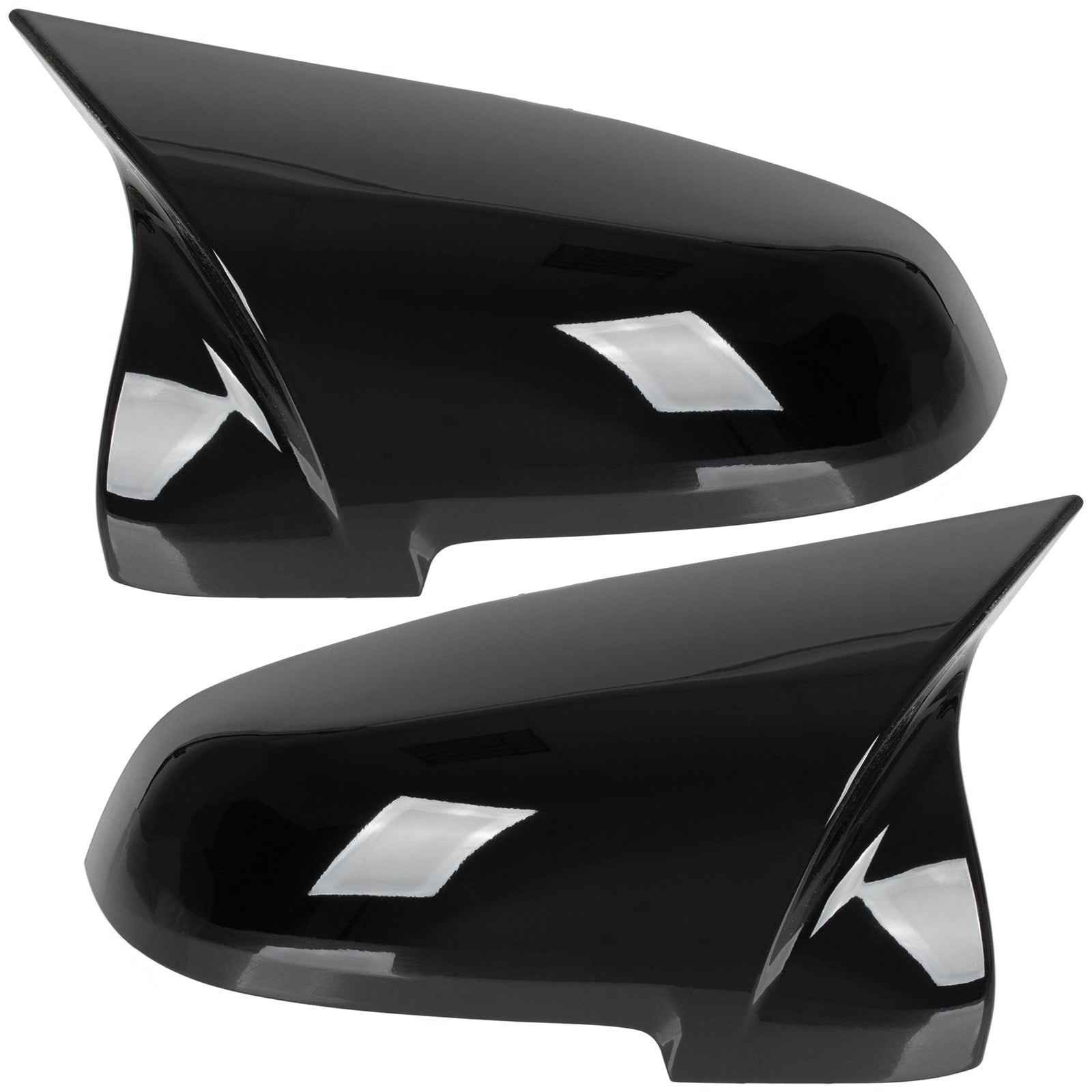 Capace Oglinzi Batman BMW F10 LCI F11 F06 F12 F13 F02 F03 F04 - Negru Lucios