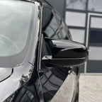 Capace Oglinzi Batman BMW X5 E70 X6 E71 2006-2013 - Negru Lucios