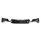 Difuzor Bara Spate Single St+Dr BMW Seria 4 F32 F33 F36 - Negru Lucios