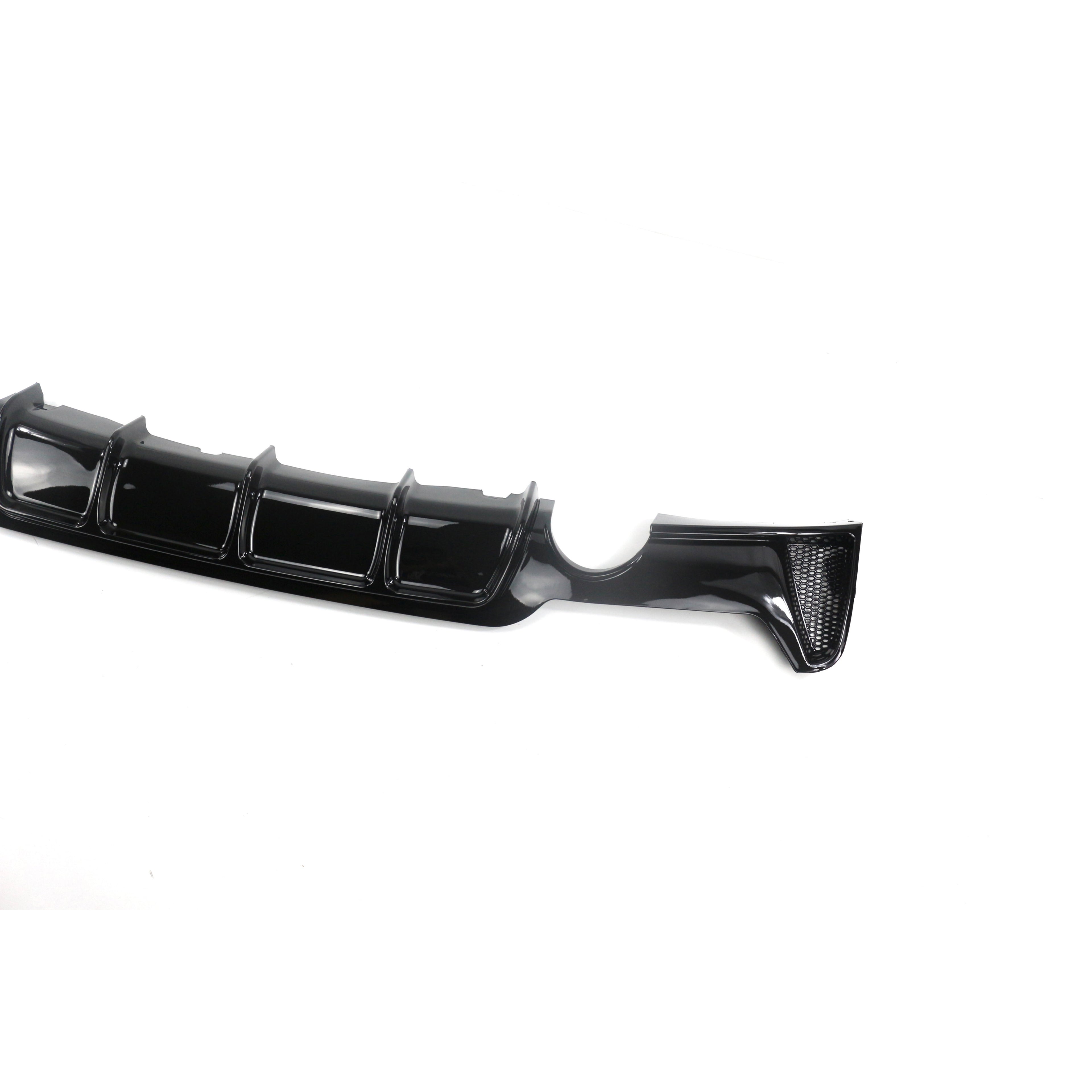 Difuzor Bara Spate Single St+Dr BMW Seria 4 F32 F33 F36 - Negru Lucios