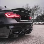 Eleron Portbagaj BMW Seria 3 F30 F80 2011-2018 PSM Style - Negru Lucios