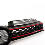 Grila Radiator GTI Style Volkswagen Golf 6 2008-2013 - Negru/Rosu Lucios