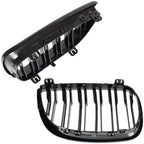 Grile Duble BMW Seria 1 E87 E82 E88 2007-2011 - Negru Lucios