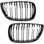 Grile Duble BMW Seria 1 E87 E82 E88 2007-2011 - Negru Lucios