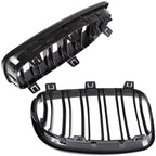 Grile Duble BMW Seria 1 E87 E82 E88 2007-2011 - Negru Lucios