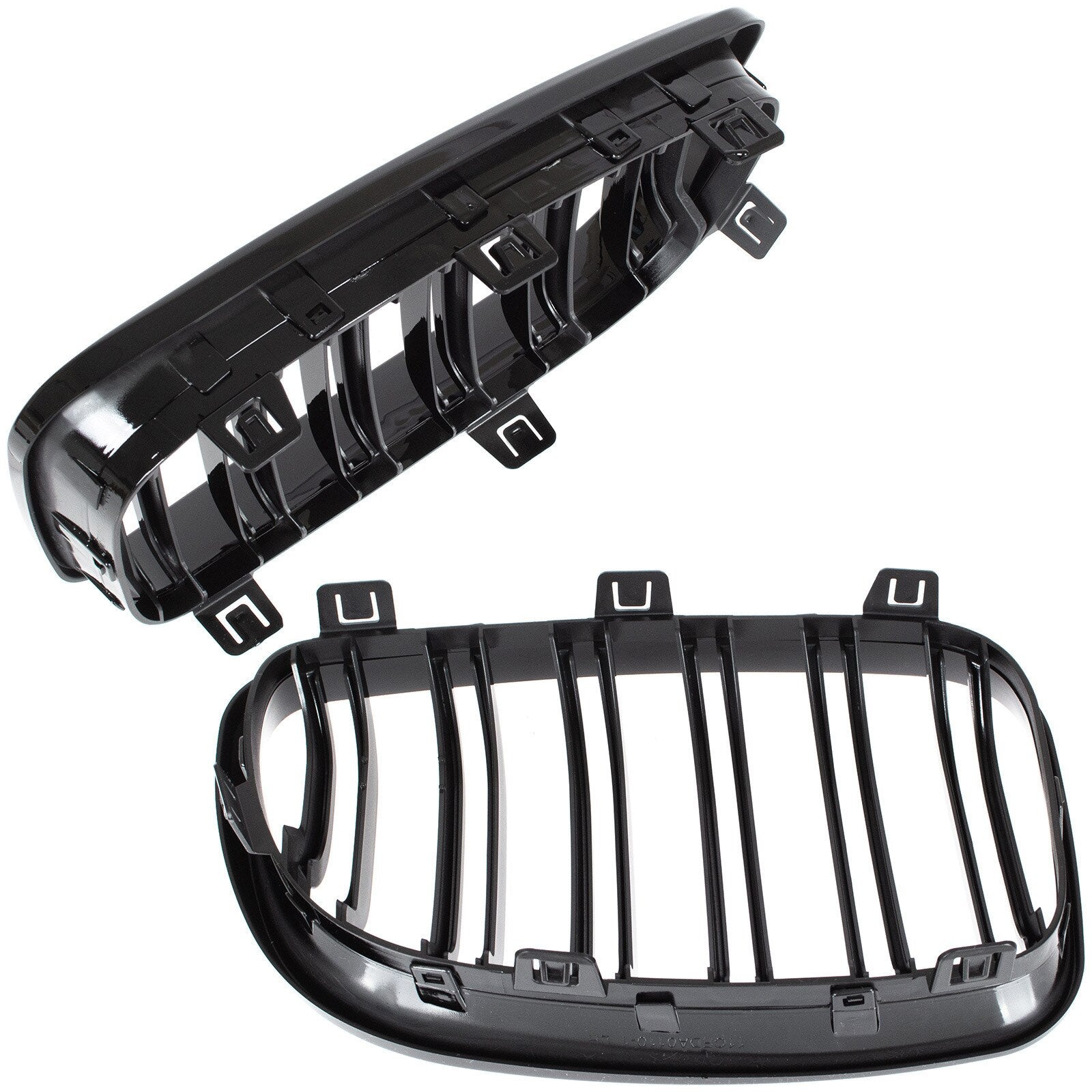 Grile Duble BMW Seria 1 E87 E82 E88 2007-2011 - Negru Lucios