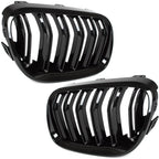 Grile Duble BMW Seria 3 E92 E93 2010-2013 - Negru Lucios