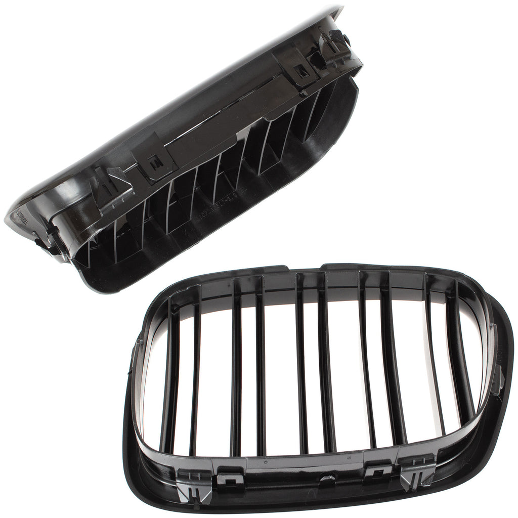 Grile Duble BMW Seria 5 E39 1995-2003 Negru Lucios