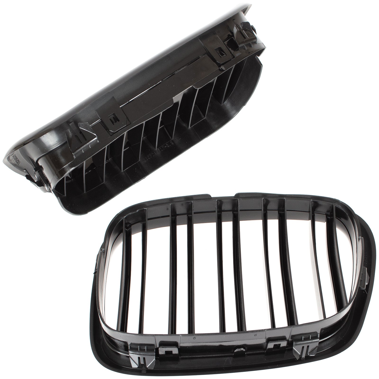Grile Duble BMW Seria 5 E39 1995-2003 Negru Lucios
