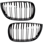 Grile Duble BMW Seria 1 E81 E82 E87 E88 2004-2007 - Negru Lucios
