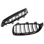 Grile duble BMW Seria 4 F32 F33 F36 F83 F82 2013-2018 Negru Lucios