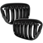Grile Duble BMW X1 F48 PRE-LCI 2015-2019 - Negru Lucios