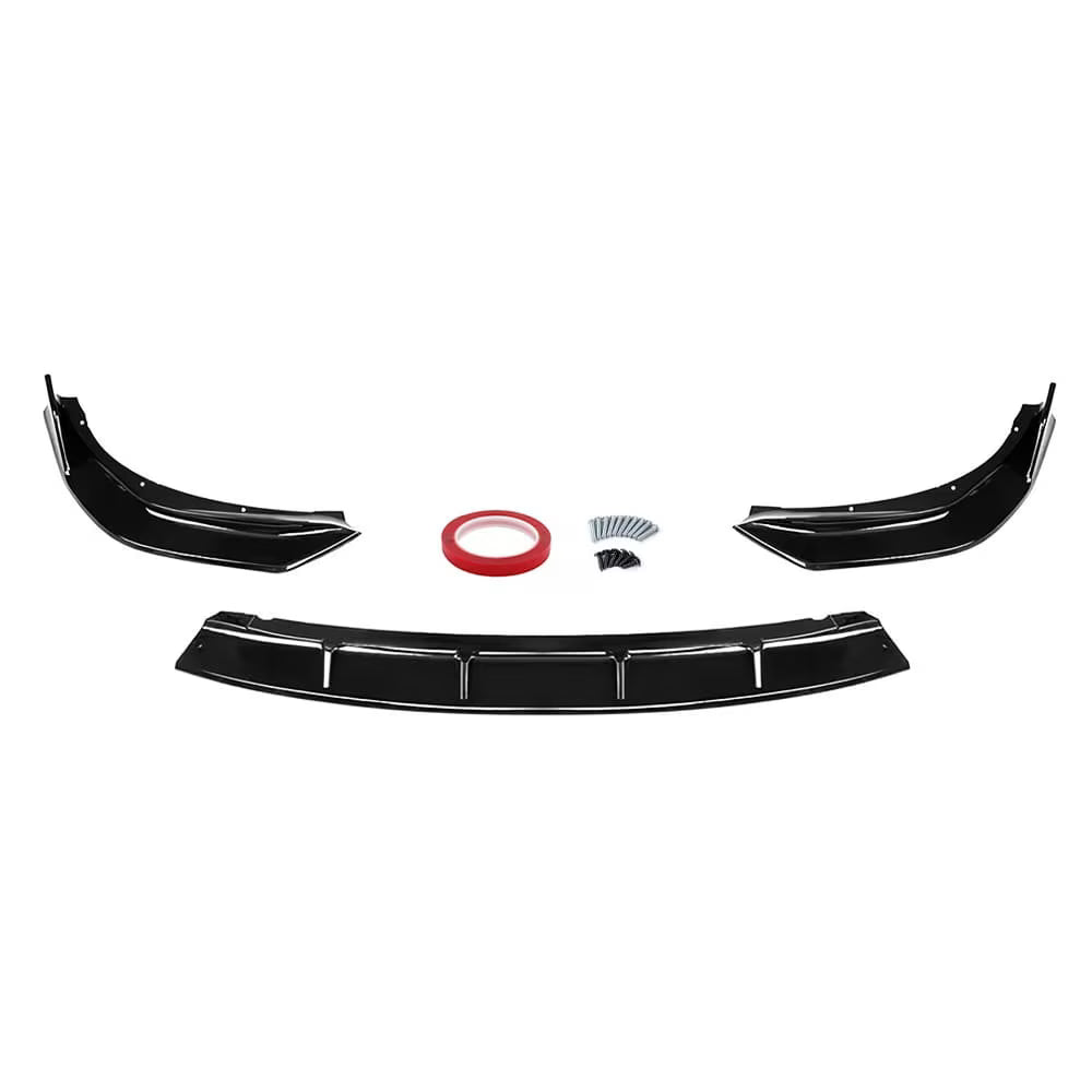 Lip Bară Față BMW Seria 3 G20 G21 Pre-LCI 2018-2022 - Negru Lucios