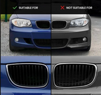 Grile Duble BMW Seria 1 E81 E82 E87 E88 2004-2007- Negru Lucios