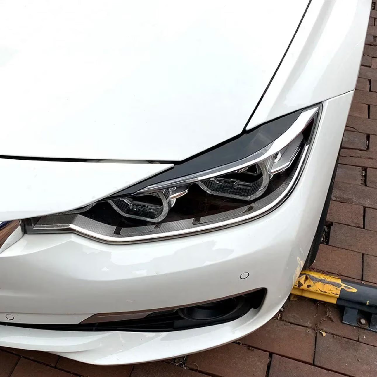 Pleoape Faruri BMW Seria 3 F30 F31 2011-2018 - Negru Lucios