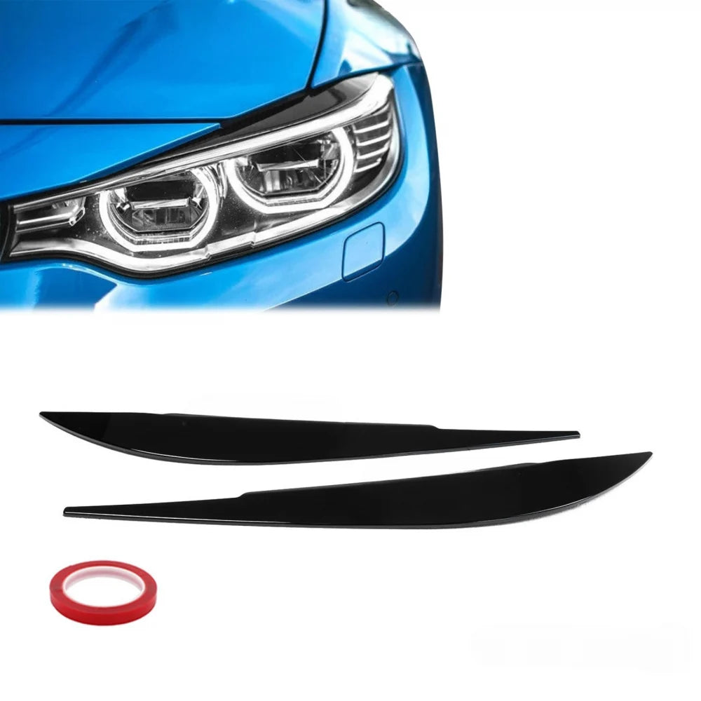 Pleoape Faruri BMW Seria 4 F32 F33 F36 2013-2020 - Negru Lucios