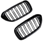 Grile Duble BMW Seria 5 G30 G31, 2017-2020 - Negru Lucios
