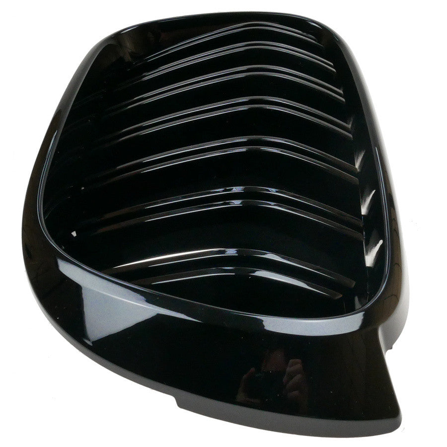 Grile duble pentru BMW X3 X4 F25 F26, 2014-2018 - Negru lucios