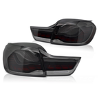 Stopuri OLED GTS Style BMW Seria 4 F32 F33 F36 F82 F83 2013-2021 - Rosu Fumuriu