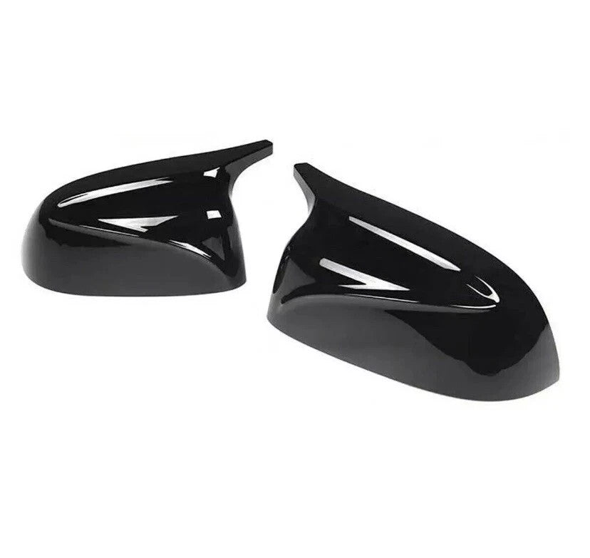 Capace Oglinzi Batman pentru BMW X3 F25 X4 F26 X5 F15 F85 X6 F16 F86 - Negru Lucios