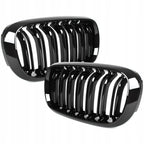 Grile duble BMW X5 X6 F15 F16 2013-2018 - Negru Lucios