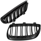 Grile Duble BMW Seria 3 E92 E93, 2006-2010 - Negru lucios