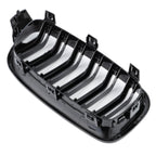 Grile Duble BMW Seria 3 F30 F31 F80, 2011-2019 - Negru Lucios