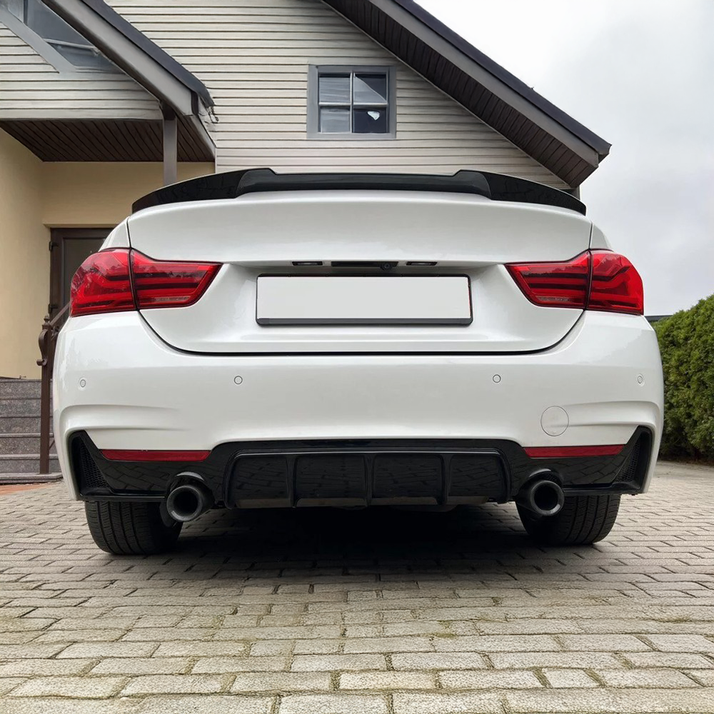 Eleron Spoiler Portbagaj M Style BMW Seria 4 F36 Gran Coupe 2013-2021 - Negru Lucios